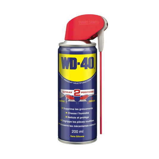 Produit Multifonction Spray Double Position WD-40 (aérosol 200 ml)