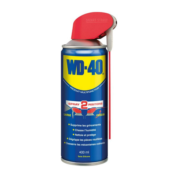 Produit Multifonction Spray Double Position WD-40 (400 ml)